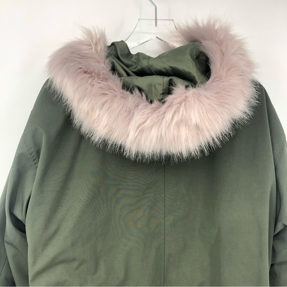 Silence + Noise Green Parka Coat - Picture 9 of 16